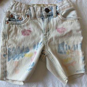 KIDS LEVIS JEAN SHORTS